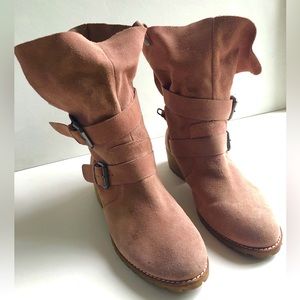 Dolce Vita Soft Pink ankle boots